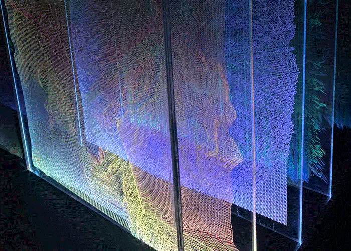 Dissection of Reality-close up installation view