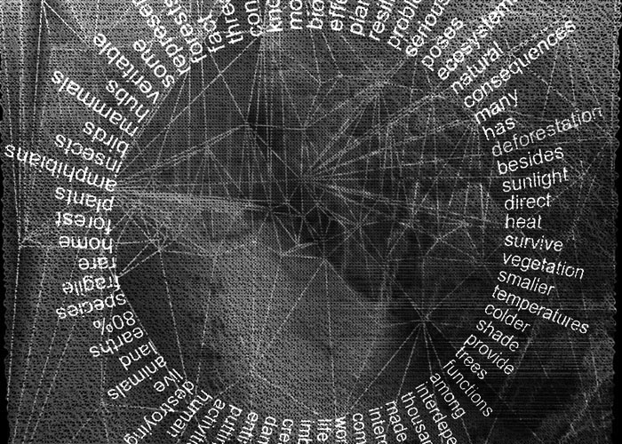 Generative narrative created with C++